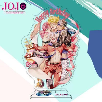 Custom Anime Peripheral Acrylic Figure Stand JOJO's Bizarre Adventure Golden Wind Character Ornament One Piece Dropshipping China