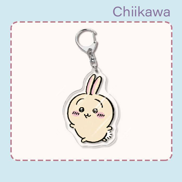 Japanese Anime Chiikawa Acrylic Keychain Hachiware Usagi Cute Lightweight Bag Pendant Decoration Gift