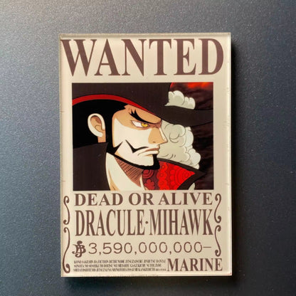 Custom Anime Acrylic Fridge Magnets One Piece Bounty Cartoon Charms Cute Decorative Magnets for Gifts  Souvenirs