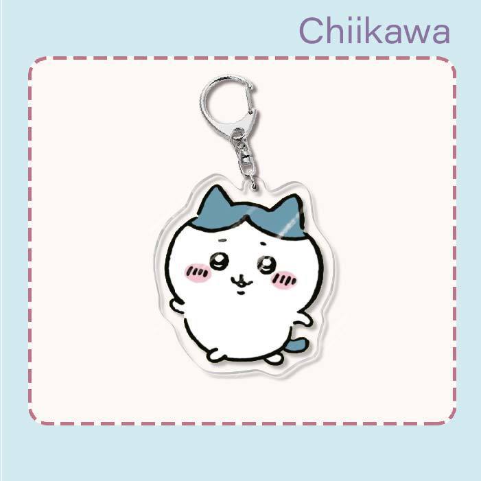 Japanese Anime Chiikawa Acrylic Keychain Hachiware Usagi Cute Lightweight Bag Pendant Decoration Gift