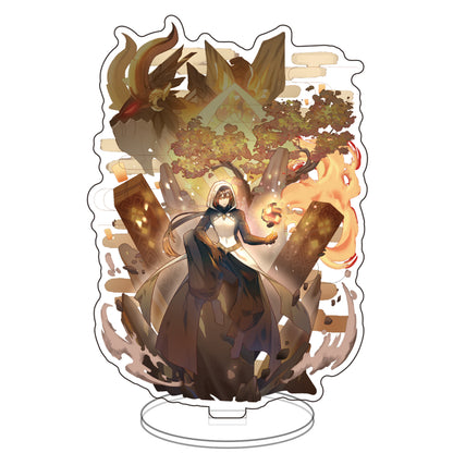 Genshin Impact Acrylic Stands: Hu Tao, Gan Yu, Keqing, Kley, Venti, Xingqiu, Diluc, Zhongli, Yanfei Figurines – Anime & Manga