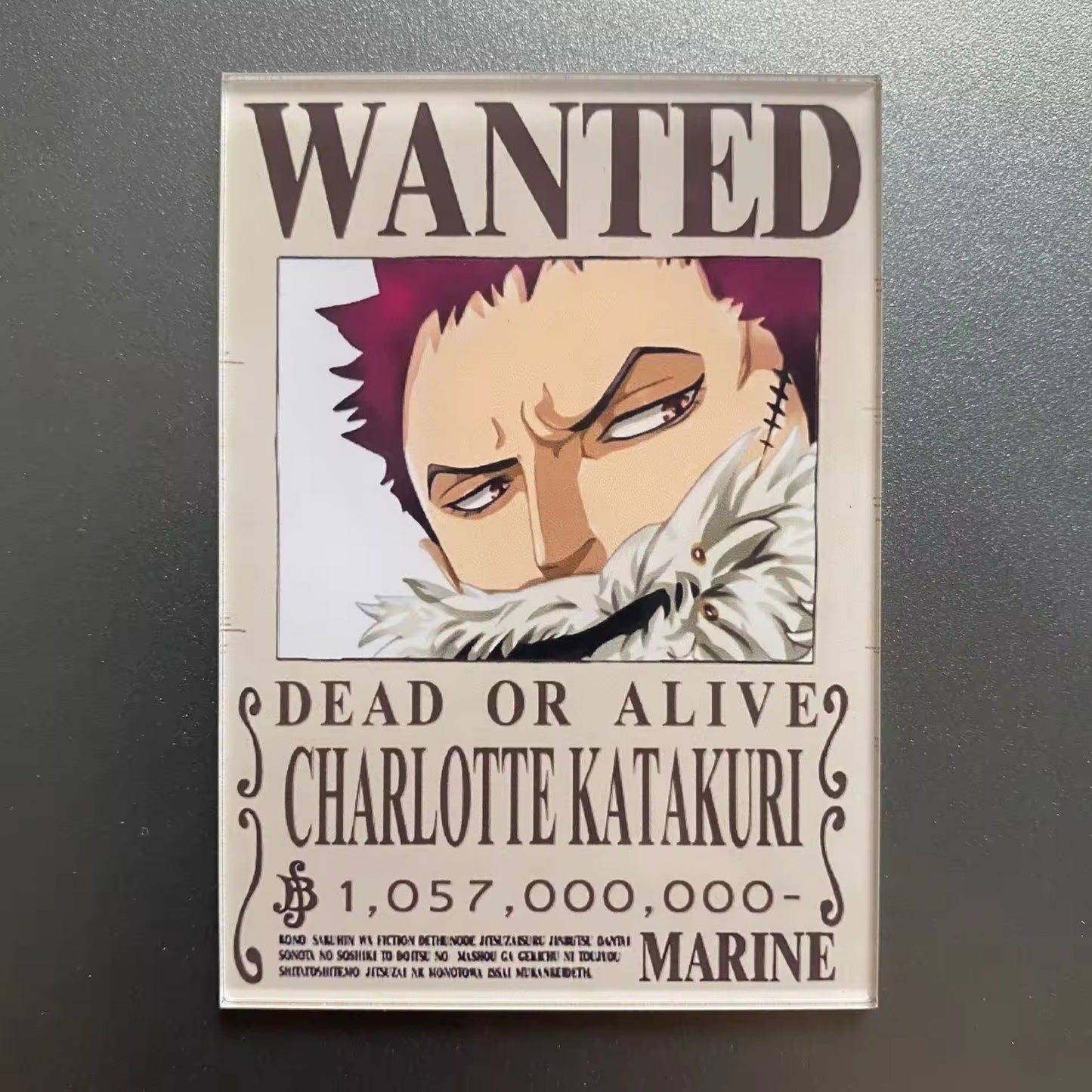 Custom Anime Acrylic Fridge Magnets One Piece Bounty Cartoon Charms Cute Decorative Magnets for Gifts  Souvenirs