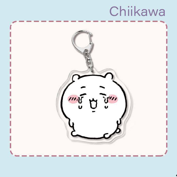 Japanese Anime Chiikawa Acrylic Keychain Hachiware Usagi Cute Lightweight Bag Pendant Decoration Gift