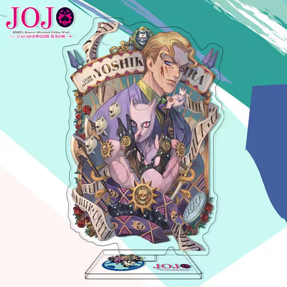 Custom Anime Peripheral Acrylic Figure Stand JOJO's Bizarre Adventure Golden Wind Character Ornament One Piece Dropshipping China