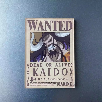 Custom Anime Acrylic Fridge Magnets One Piece Bounty Cartoon Charms Cute Decorative Magnets for Gifts  Souvenirs