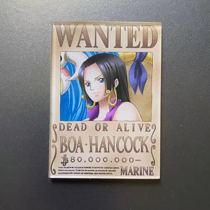 Custom Anime Acrylic Fridge Magnets One Piece Bounty Cartoon Charms Cute Decorative Magnets for Gifts  Souvenirs