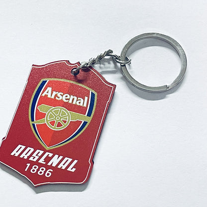 Football Player Scorecard Acrylic Keychain | UV Printed Sports Fan Collectible