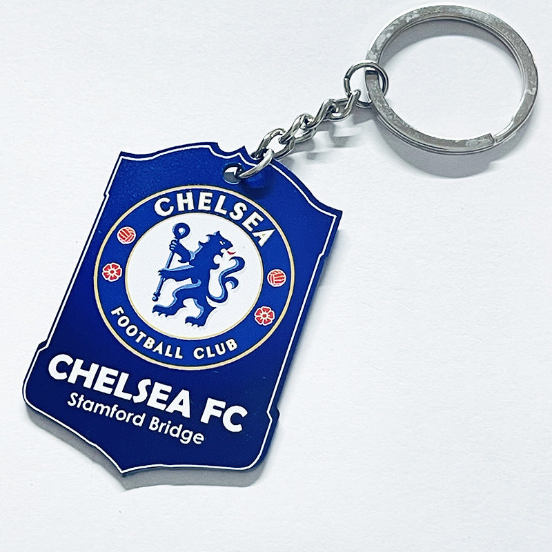 Football Player Scorecard Acrylic Keychain | UV Printed Sports Fan Collectible