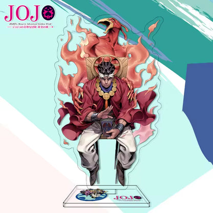 Custom Anime Peripheral Acrylic Figure Stand JOJO's Bizarre Adventure Golden Wind Character Ornament One Piece Dropshipping China