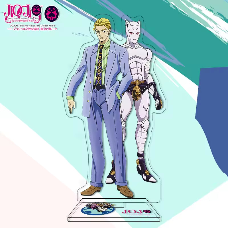 Custom Anime Peripheral Acrylic Figure Stand JOJO's Bizarre Adventure Golden Wind Character Ornament One Piece Dropshipping China
