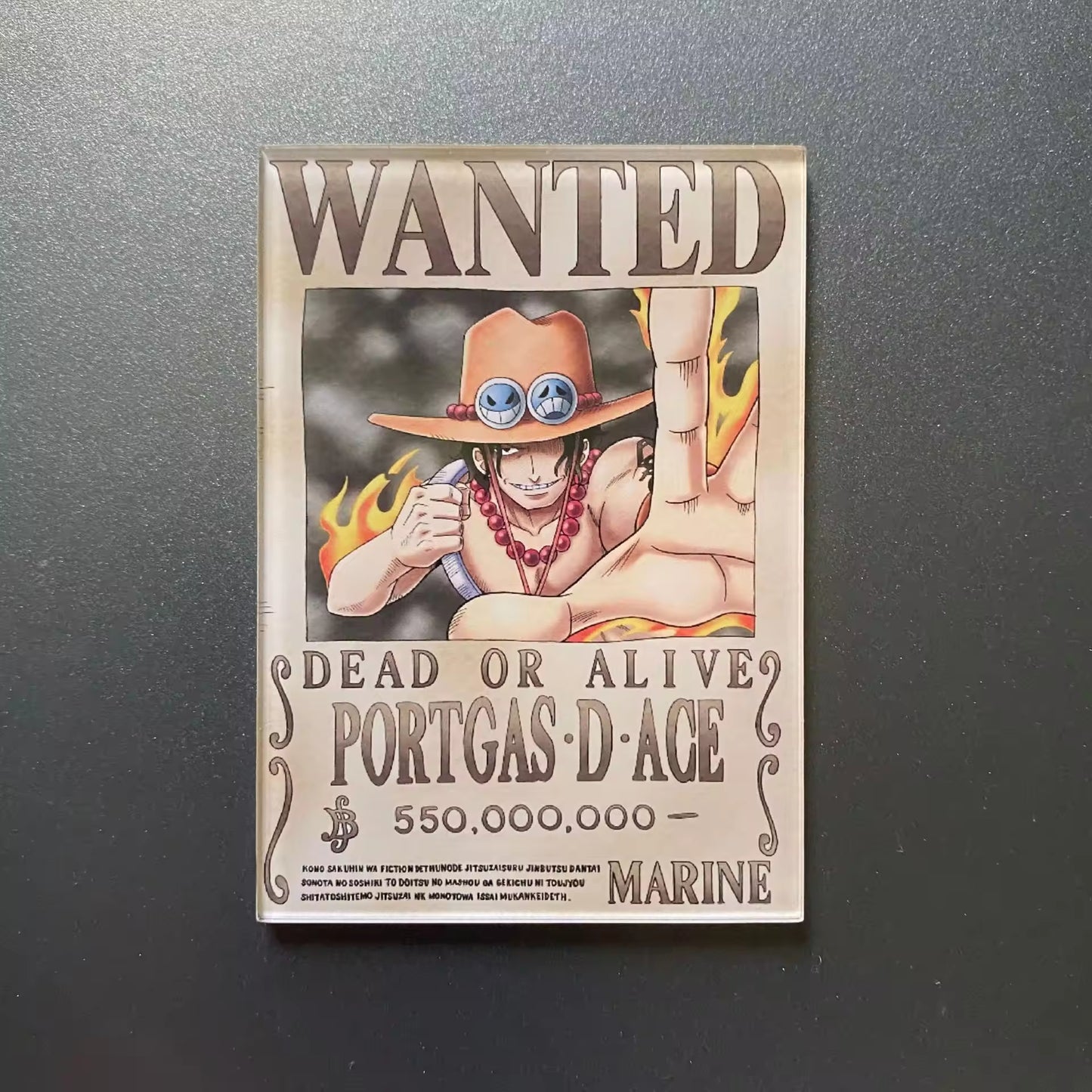 Custom Anime Acrylic Fridge Magnets One Piece Bounty Cartoon Charms Cute Decorative Magnets for Gifts  Souvenirs