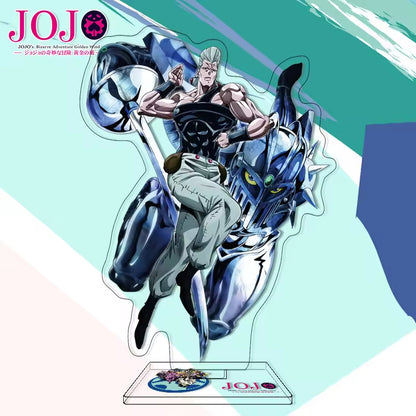Custom Anime Peripheral Acrylic Figure Stand JOJO's Bizarre Adventure Golden Wind Character Ornament One Piece Dropshipping China