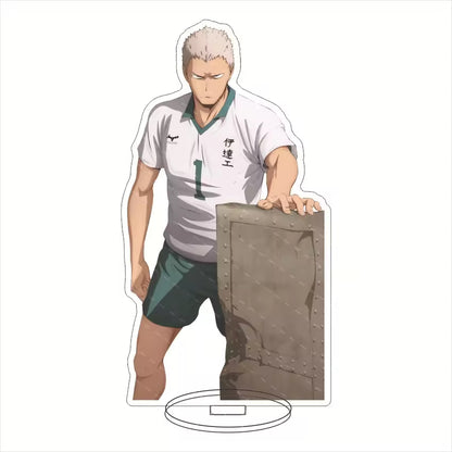 Custom Standee Haikyuu Volleyball Anime Team Acrylic Desktop Stand Figure Hinata Shoyo Kageyama Tobio Gift Decoration