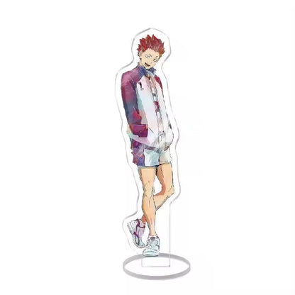 Custom Standee Haikyuu Volleyball Anime Team Acrylic Desktop Stand Figure Hinata Shoyo Kageyama Tobio Gift Decoration
