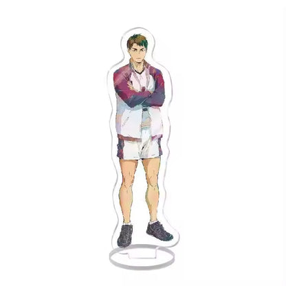 Custom Standee Haikyuu Volleyball Anime Team Acrylic Desktop Stand Figure Hinata Shoyo Kageyama Tobio Gift Decoration