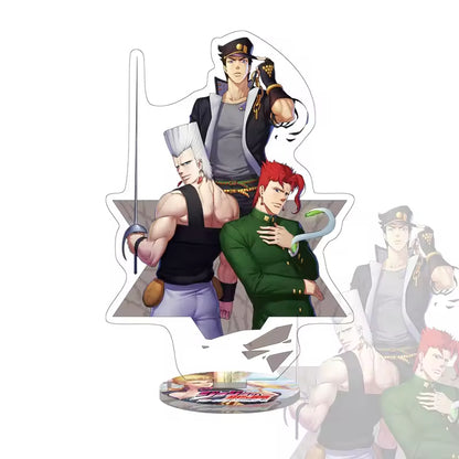 Custom Anime Peripheral Acrylic Figure Stand JOJO's Bizarre Adventure Golden Wind Character Ornament One Piece Dropshipping China