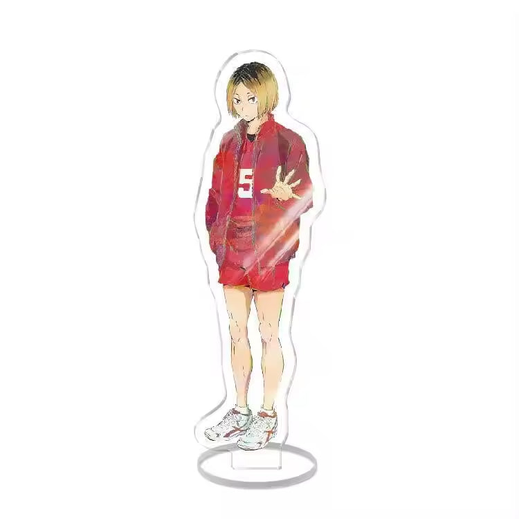 Custom Standee Haikyuu Volleyball Anime Team Acrylic Desktop Stand Figure Hinata Shoyo Kageyama Tobio Gift Decoration