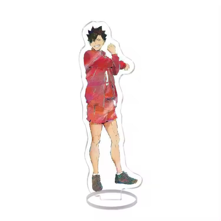 Custom Standee Haikyuu Volleyball Anime Team Acrylic Desktop Stand Figure Hinata Shoyo Kageyama Tobio Gift Decoration