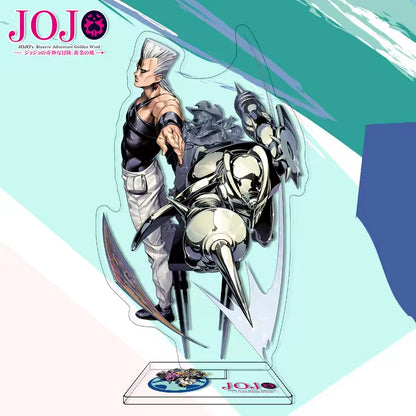 Custom Anime Peripheral Acrylic Figure Stand JOJO's Bizarre Adventure Golden Wind Character Ornament One Piece Dropshipping China