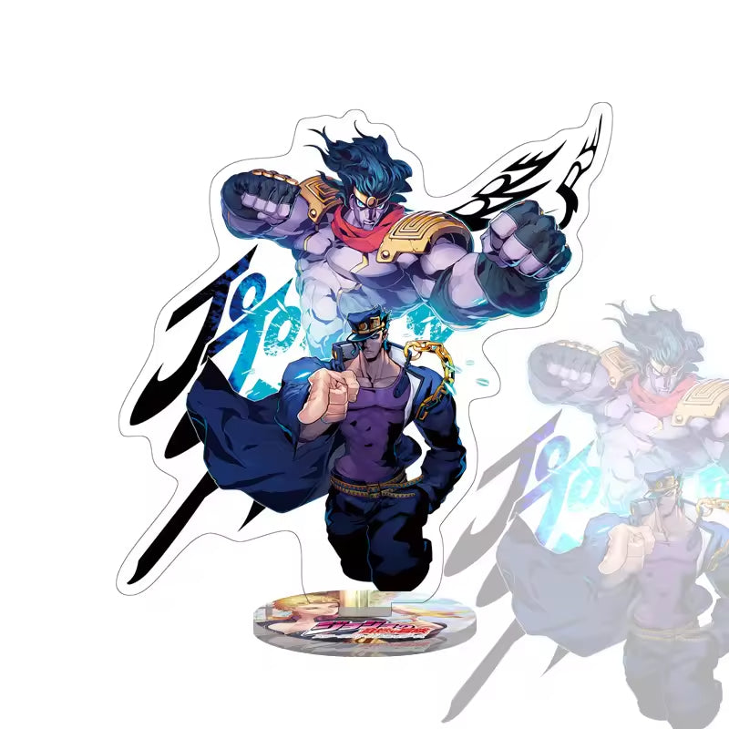 Custom Anime Peripheral Acrylic Figure Stand JOJO's Bizarre Adventure Golden Wind Character Ornament One Piece Dropshipping China