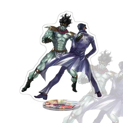 Custom Anime Peripheral Acrylic Figure Stand JOJO's Bizarre Adventure Golden Wind Character Ornament One Piece Dropshipping China