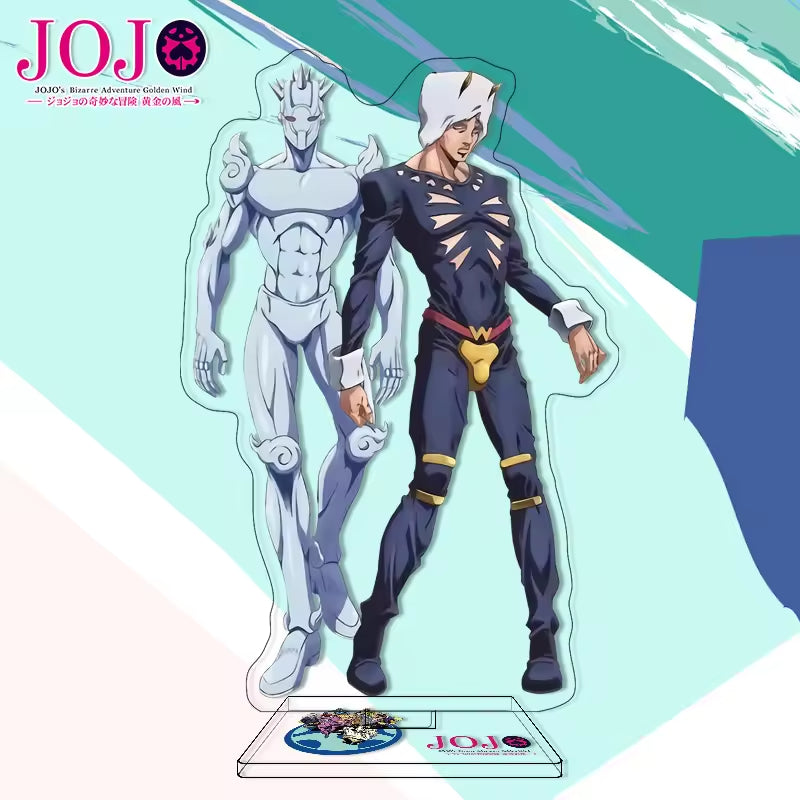 Custom Anime Peripheral Acrylic Figure Stand JOJO's Bizarre Adventure Golden Wind Character Ornament One Piece Dropshipping China
