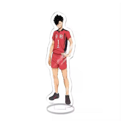 Custom Standee Haikyuu Volleyball Anime Team Acrylic Desktop Stand Figure Hinata Shoyo Kageyama Tobio Gift Decoration