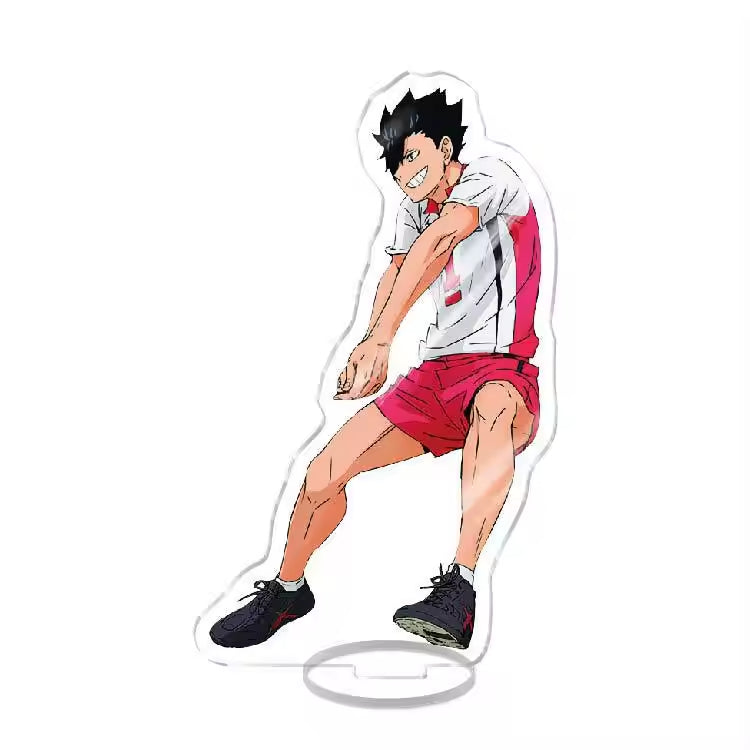 Custom Standee Haikyuu Volleyball Anime Team Acrylic Desktop Stand Figure Hinata Shoyo Kageyama Tobio Gift Decoration