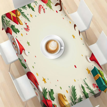 Customize Your Exclusive Christmas Tablecloth