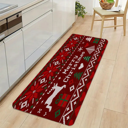 Customised Flannel Doormat Three-Piece Set