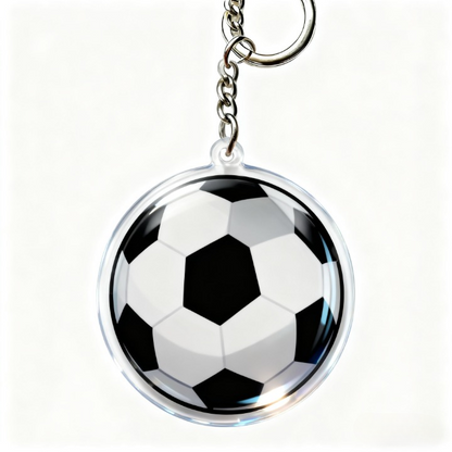 Yakelike Custom Cartoon Football Star Keyring