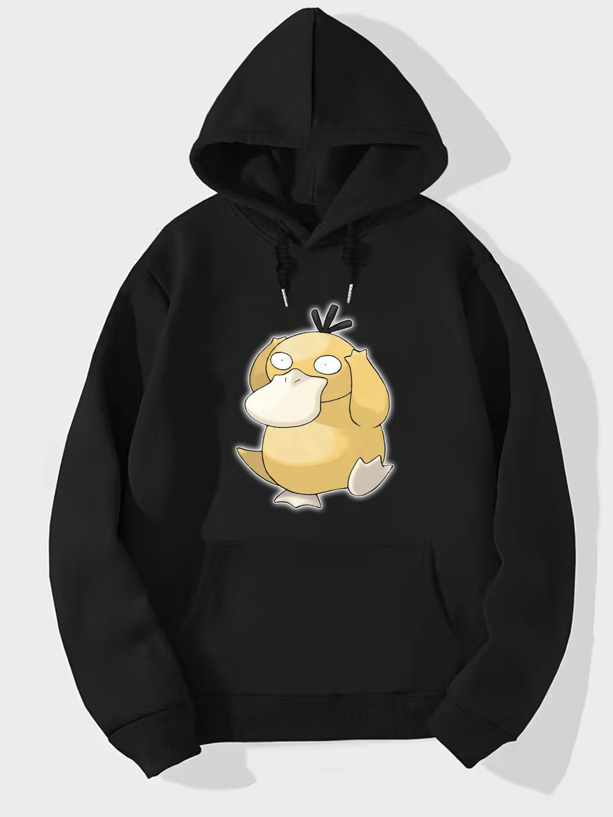 Custom hooded sweatshirt with single-sided printing