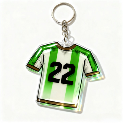 Yakelike Customised Football Shirt Keyring