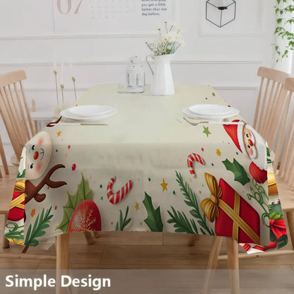 Customize Your Exclusive Christmas Tablecloth