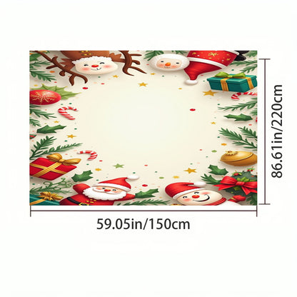 Customize Your Exclusive Christmas Tablecloth