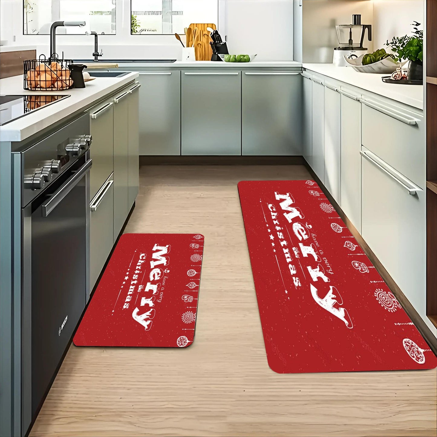 Custom Christmas Rugs for Holiday Decorations
