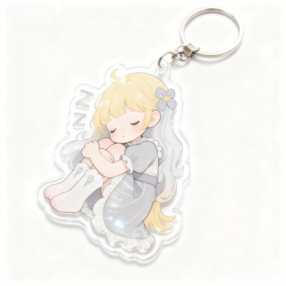 Customised Acrylic Cute Cartoon Keyring