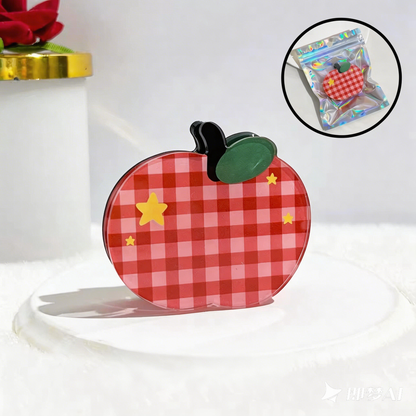 Custom Fridge Magnet Cute Cartoon Apple Clip Home Decoration Custom Children's Day
