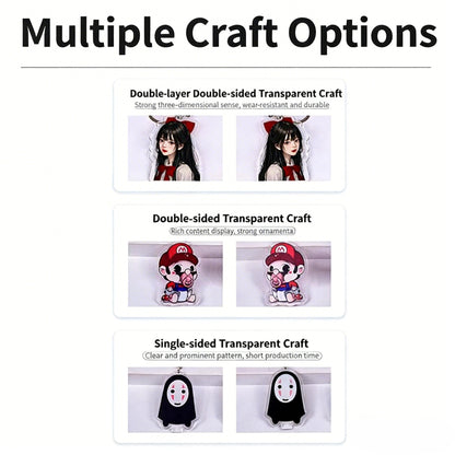 Custom Cute Cartoon Acrylic Fridge Magnet DIY Soda Bottle Shaped Magnetic Sticker Anime Merch