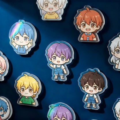 Custom Acrylic Fridge Magnet Anime Merch Magnetic Sticker Cultural Creative Gift Promotional Advertising Magnet